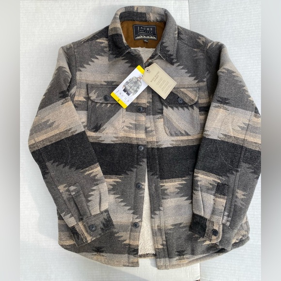 NWT Jachs New York Wool Blend Sherpa Lined Jacket Size S - Picture 12 of 15